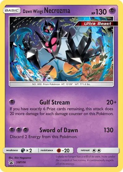 Dawn Wings Necrozma — Sun & Moon Promo SM106