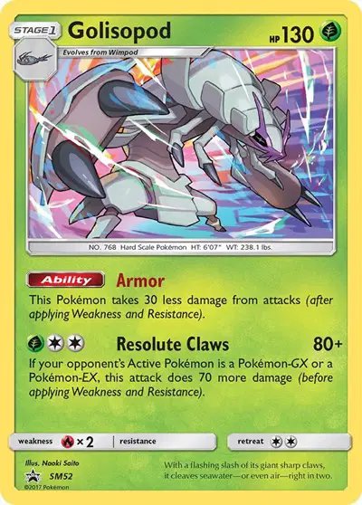 Golisopod — Sun & Moon Promo SM52