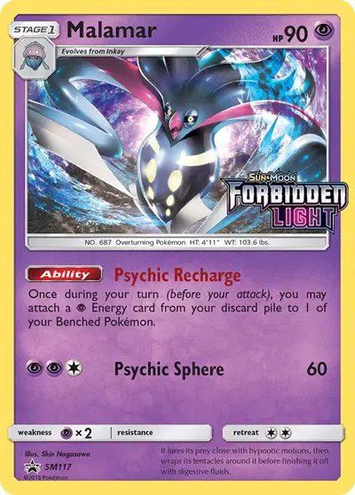 Malamar (Prerelease) — Sun & Moon Promo SM117