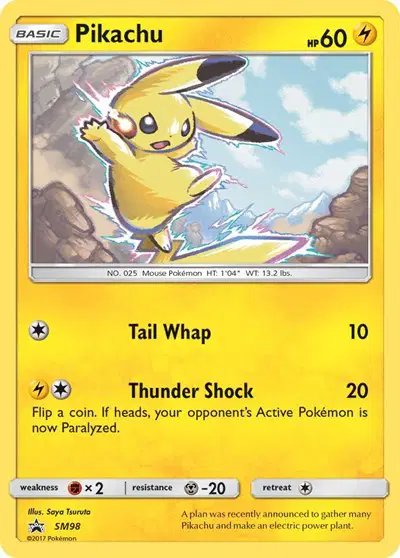 Pikachu — Sun & Moon Promo SM98