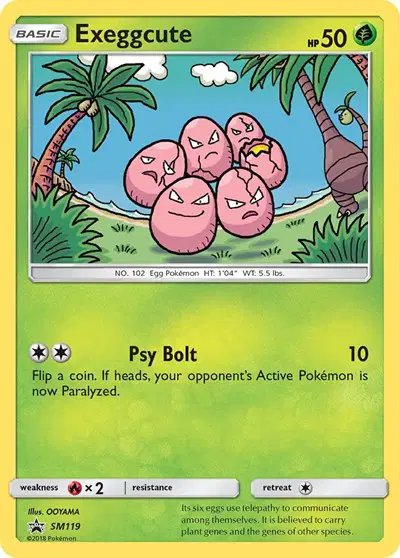 Exeggcute — Sun & Moon Promo SM119
