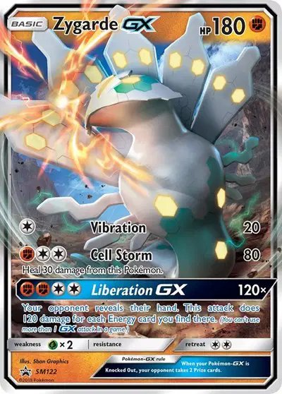 Zygarde GX — Sun & Moon Promo SM122