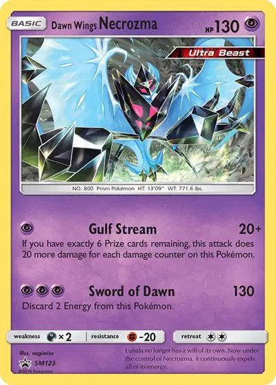 Dawn Wings Necrozma — Sun & Moon Promo SM123