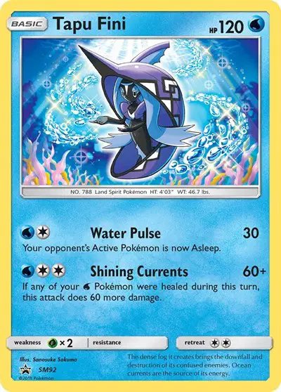 Tapu Fini — Sun & Moon Promo SM92