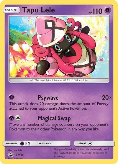 Tapu Lele — Sun & Moon Promo SM45