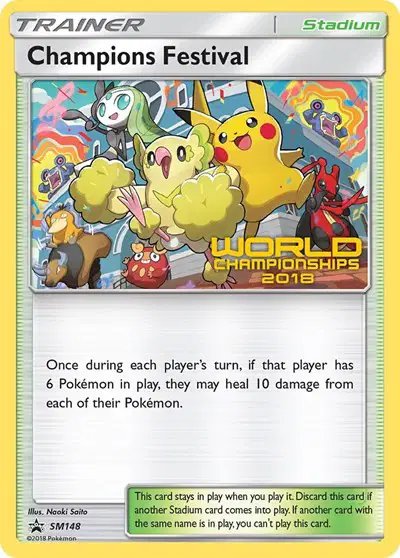Champions Festival (2018) — Sun & Moon Promo SM148