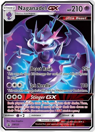 Naganadel GX — Sun & Moon Promo SM125
