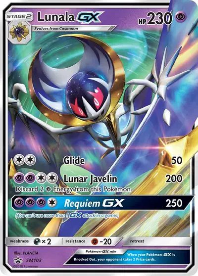 Lunala GX — Sun & Moon Promo SM103