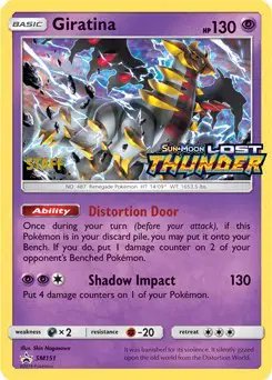 Giratina (Staff Prerelease) — Sun & Moon Promo SM151