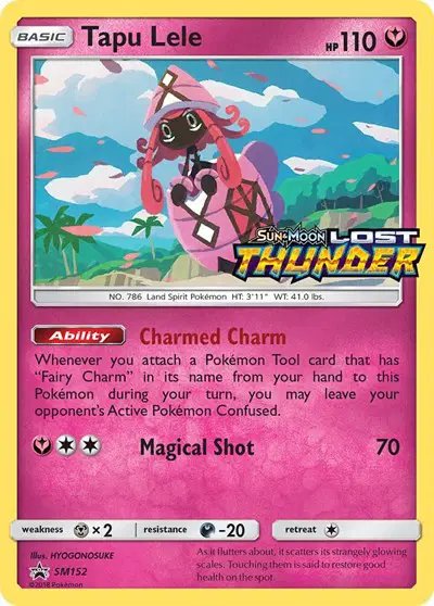 Tapu Lele (Prerelease) — Sun & Moon Promo SM152