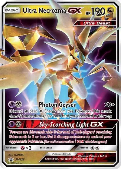 Ultra Necrozma GX — Sun & Moon Promo SM126