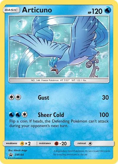 Articuno — Sun & Moon Promo SM144