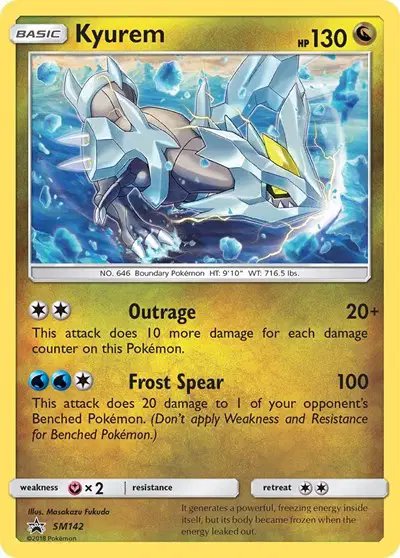 Kyurem — Sun & Moon Promo SM142