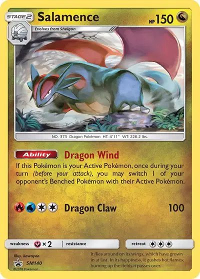 Salamence — Sun & Moon Promo SM140