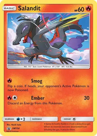 Salandit — Sun & Moon Promo SM154