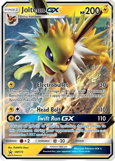 Jolteon GX — Sun & Moon Promo SM173
