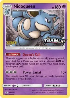 Nidoqueen — Sun & Moon Promo SM160