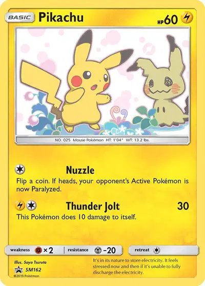 Pikachu — Sun & Moon Promo SM162