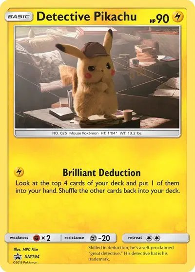 Detective Pikachu — Sun & Moon Promo SM194