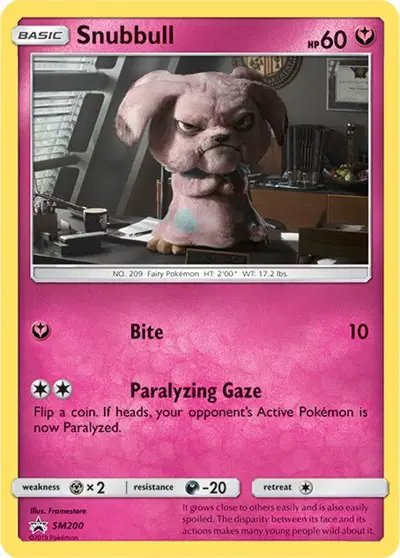Snubbull — Sun & Moon Promo SM200