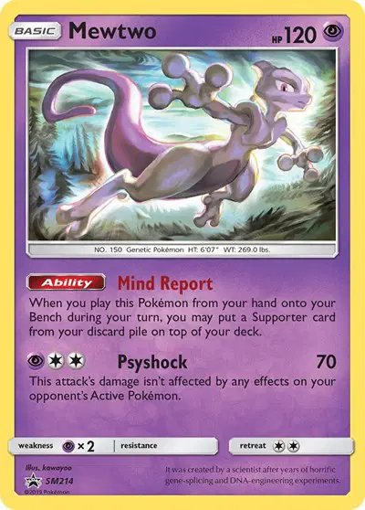 Mewtwo — Sun & Moon Promo SM214