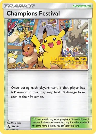 Champions Festival (2019) — Sun & Moon Promo SM231