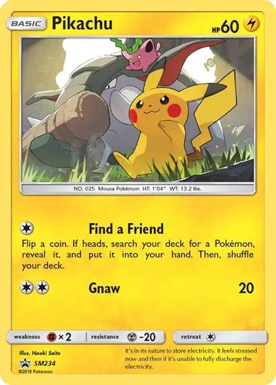 Pikachu — Sun & Moon Promo SM234