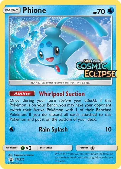 Phione (Prerelease) — Sun & Moon Promo SM220