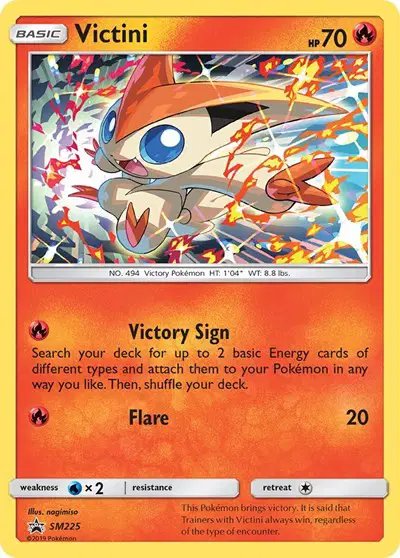 Victini — Sun & Moon Promo SM225