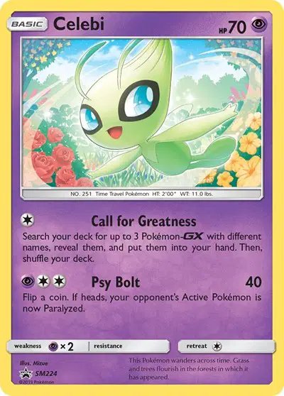 Celebi — Sun & Moon Promo SM224