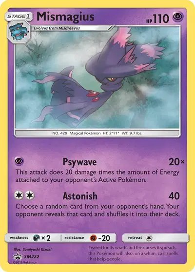 Mismagius — Sun & Moon Promo SM222