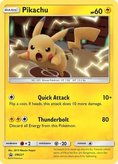 Pikachu — Sun & Moon Promo SM227