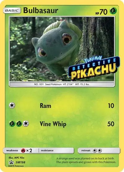 Bulbasaur — Sun & Moon Promo SM198