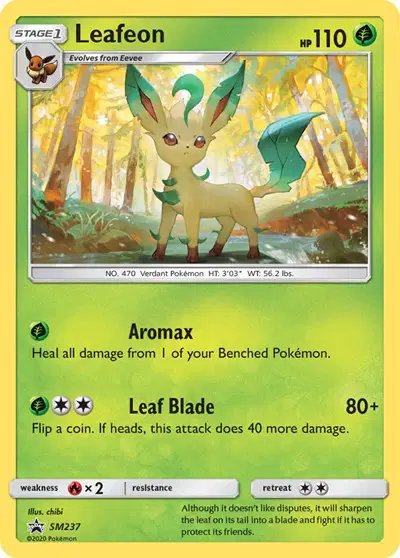 Leafeon — Sun & Moon Promo SM237