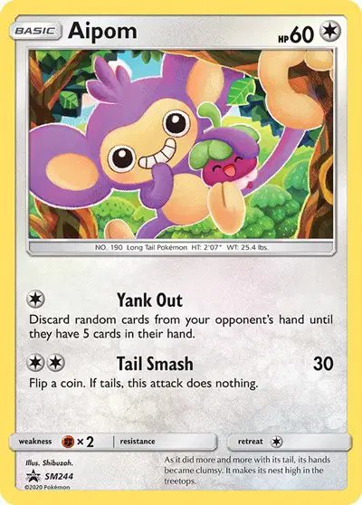 Aipom — Sun & Moon Promo SM244