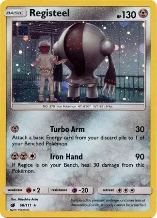 Registeel — Sun & Moon Promo 68