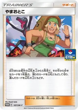 Hiker (JP) — Sun & Moon Promos JP 107/SM-P