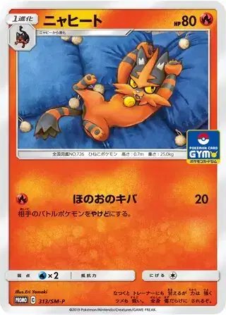 Torracat (JP) — Sun & Moon Promos JP 313/SM-P