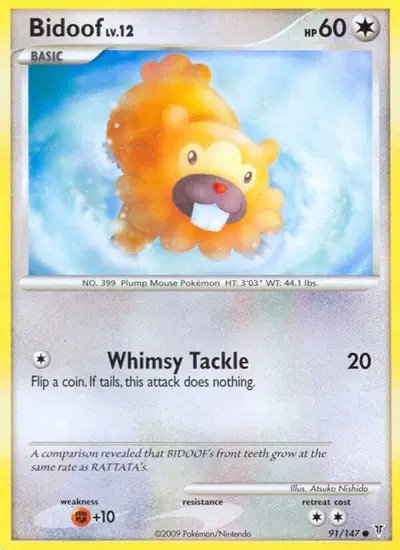 Bidoof — Supreme Victors 91