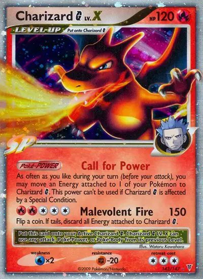 Charizard G Lv.X — Supreme Victors 143