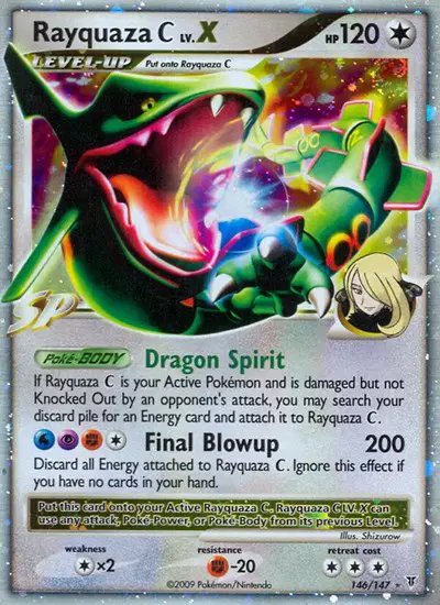 Rayquaza C Lv.X — Supreme Victors 146