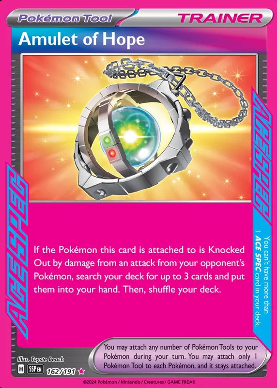 Amulet of Hope — Surging Sparks 162/191
