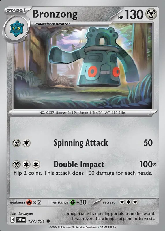 Bronzong — Surging Sparks 127/191