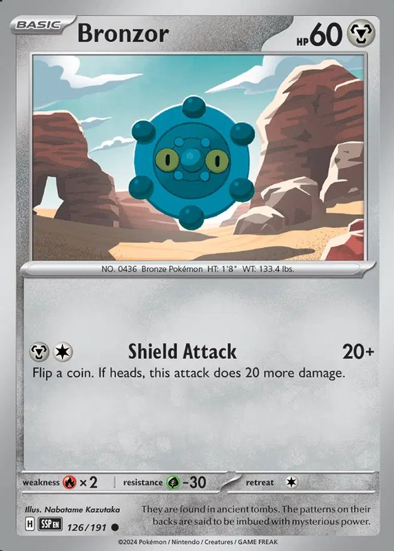 Bronzor — Surging Sparks 126/191