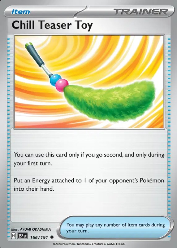 Chill Teaser Toy — Surging Sparks 166/191