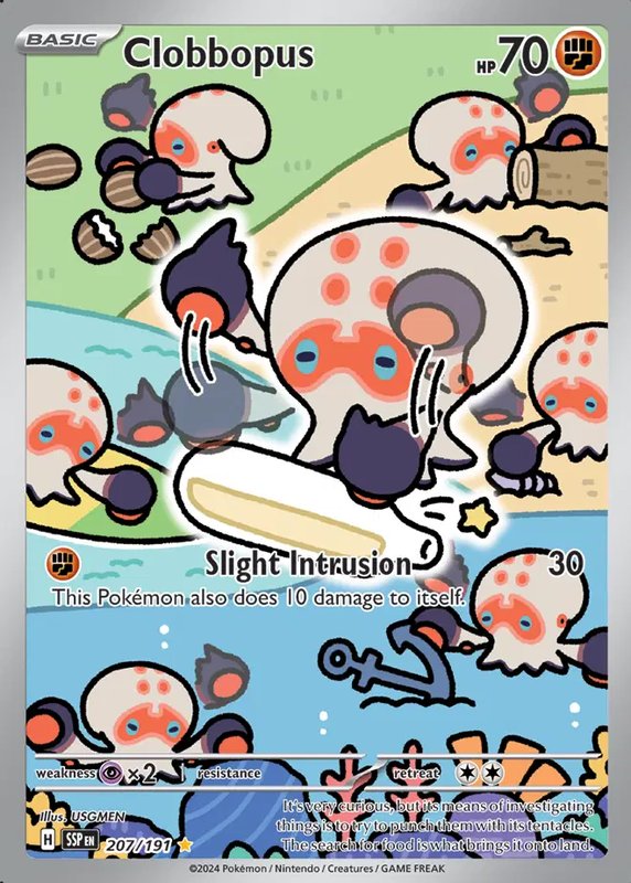 Clobbopus — Surging Sparks 207/191