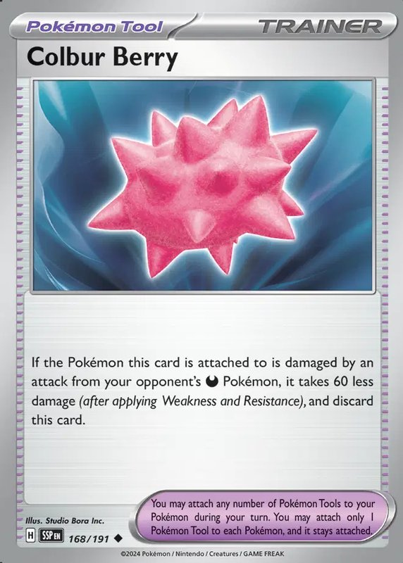 Colbur Berry — Surging Sparks 168/191
