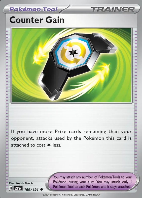 Counter Gain — Surging Sparks 169/191