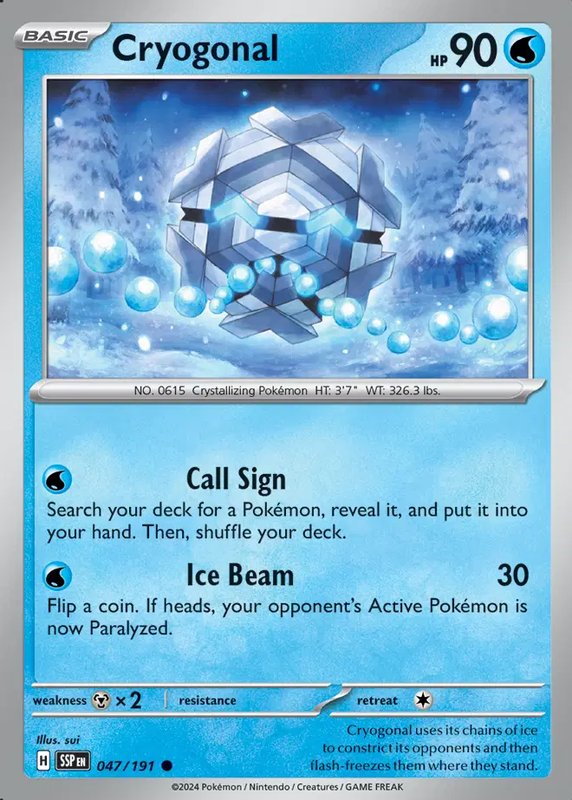 Cryogonal — Surging Sparks 047/191
