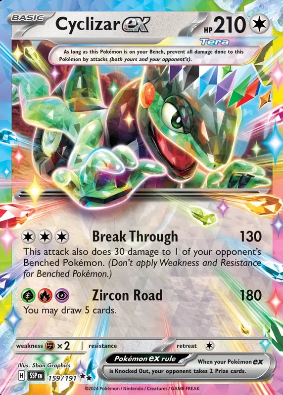 Cyclizar ex — Surging Sparks 159/191